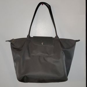Longchamp Paris Modele Depose Le Pliage charcoal